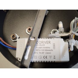 Lampa nowoczesna LED wisząca sufitowa pierścienie