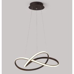 Lampa nowoczesna LED wisząca sufitowa pierścienie AT61-ESL-Black