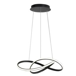 Lampa nowoczesna LED wisząca sufitowa pierścienie AT61-ESL-Black