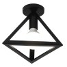 Plafon lampa sufitowa loft trójkątna metalowa AT63-1SZ-Black