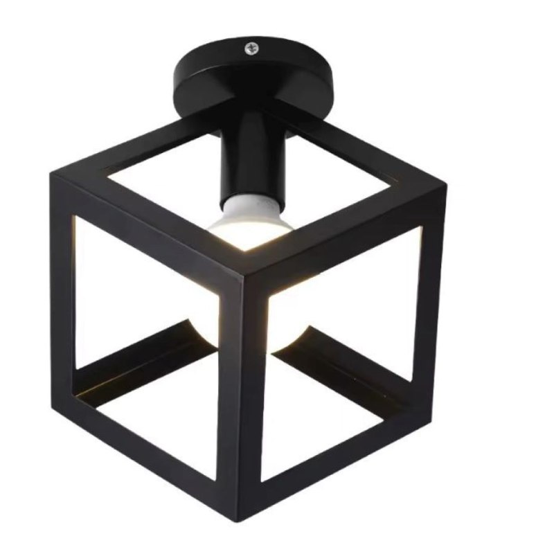 Plafon lampa sufitowa loft sześcian metalowa AT64-1SZ-Black