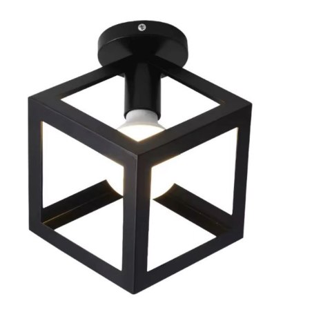 Plafon lampa sufitowa loft sześcian metalowa AT64-1SZ-Black