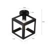 Plafon lampa sufitowa loft sześcian metalowa AT64-1SZ-Black