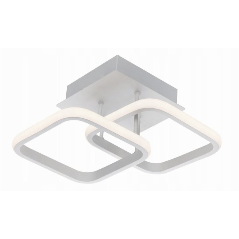 Plafon lampa LED sufitowa kwadrat metalowa AT66-2SL-White
