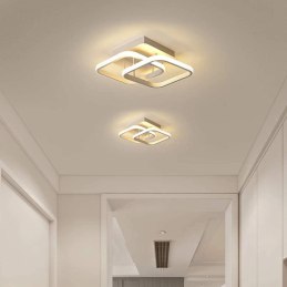 Plafon lampa LED sufitowa kwadrat metalowa AT66-2SL-White