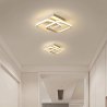 Plafon lampa LED sufitowa kwadrat metalowa AT66-2SL-White