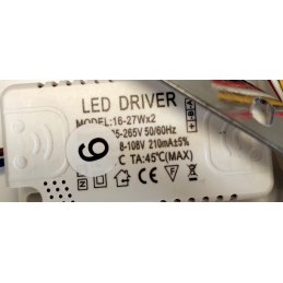 Plafon lampa LED sufitowa okrąg metalowa AT67-2SL-Black