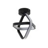 Plafon lampa LED sufitowa geometryczna metalowa AT70-2SL-Black