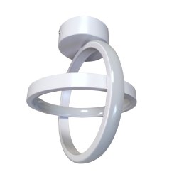 Plafon lampa LED sufitowa geometryczna metalowa AT71-2SL-White