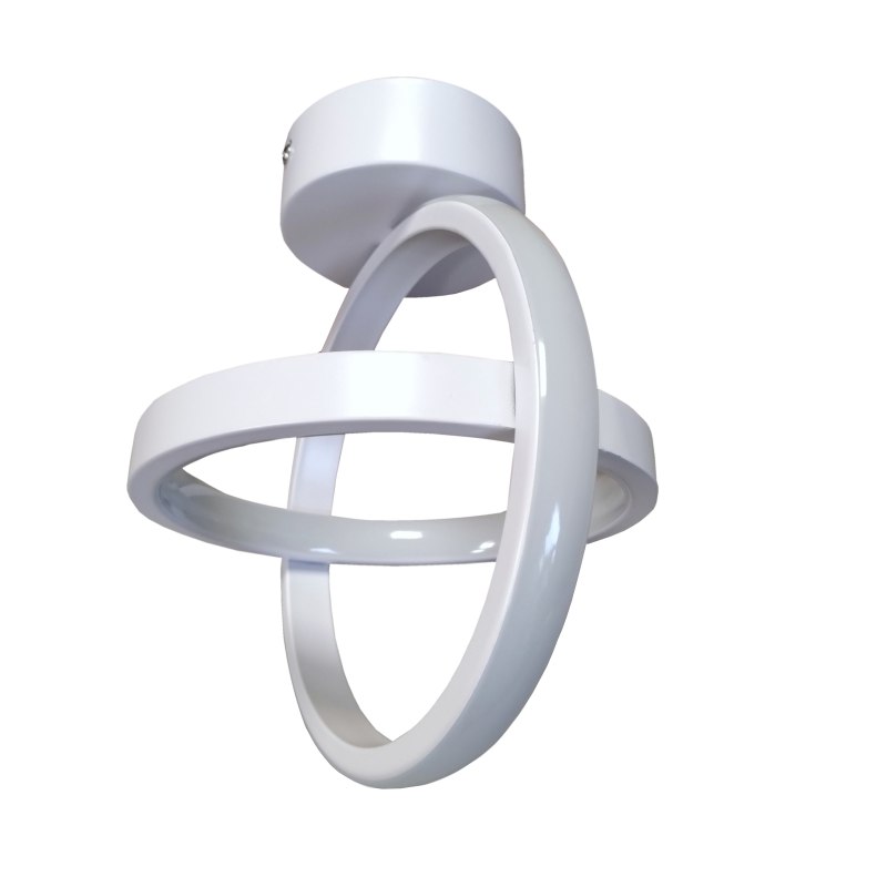 Plafon LED AT71-2SL-White – geometryczna lampa sufitowa