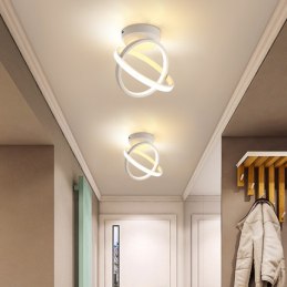 Plafon LED AT71-2SL-White – geometryczna lampa sufitowa
