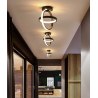 Plafon LED geometryczny AT72-2SL-Black