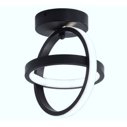 Plafon lampa LED sufitowa geometryczna metalowa AT72-2SL-Black