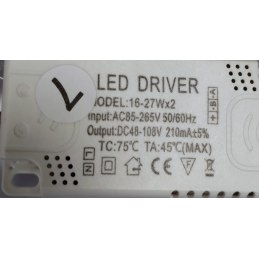 Plafon LED geometryczny AT72-2SL-Black