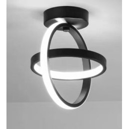 Plafon LED geometryczny AT72-2SL-Black