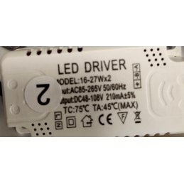 Lampa nowoczesna LED wisząca sufitowa pierścienie AT74-ESL-Gold