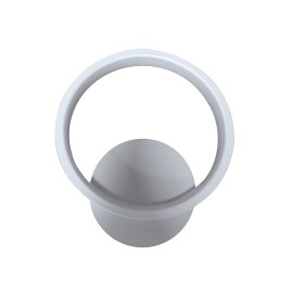 Kinkiet lampa wisząca LED okrąg metalowa AT75-1KL-White