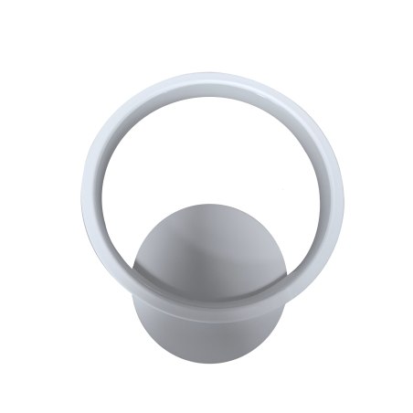 Kinkiet lampa wisząca LED okrąg metalowa AT75-1KL-White