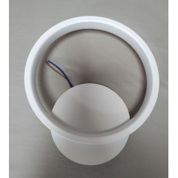 Kinkiet lampa wisząca LED okrąg metalowa AT75-1KL-White