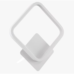 Kinkiet lampa wisząca LED kwadrat metalowa AT77-1KL-White