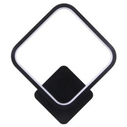 Kinkiet lampa wisząca LED kwadrat metalowa AT78-1KL-Black