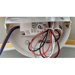 Kinkiet lampa wisząca LED liniowa metalowa AT79-2KL-Gold