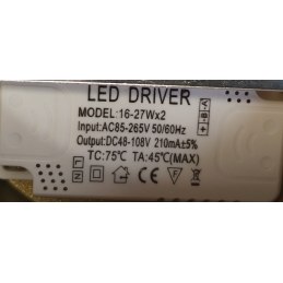 Kinkiet lampa wisząca LED spirala metalowa AT80-2KL-Black