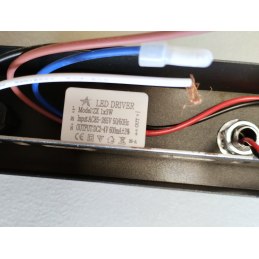 Kinkiet lampa wisząca LED punktowa metalowa AT82-1KL-Black