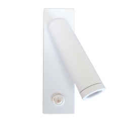 Kinkiet lampa wisząca LED punktowa metalowa AT82-1KL-White