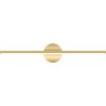 Kinkiet lampa wisząca LED metalowa AT83-1KL-Gold