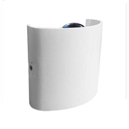 Kinkiet lampa wisząca LED elewacyjny metalowa AT84-1KL-White