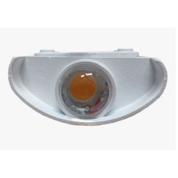 Kinkiet lampa wisząca LED elewacyjny metalowa AT84-1KL-White