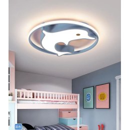 Plafon lampa LED sufitowa AT90-DELFIN BLUE