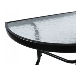 Zestaw balkonowy CT191 2+1 – stolik półokrągły i 2 składane krzesła