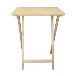 copy of Wakacyjna Strefa Komfortu – 2 Leżaki z Drewnianym Stolikiem składanym BOHO