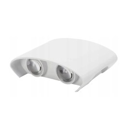 Kinkiet lampa wisząca LED elewacyjny metalowa AT85-2KL-White