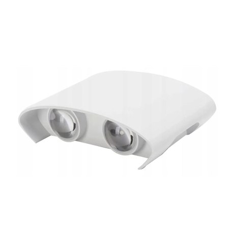 Kinkiet lampa wisząca LED elewacyjny metalowa AT85-2KL-White