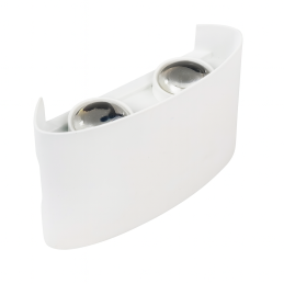 Kinkiet lampa wisząca LED elewacyjny metalowa AT85-2KL-White