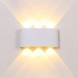Kinkiet elewacyjny LED AT86-3KL White