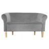 Sofa Milo MG17 szary nogi 20 buk