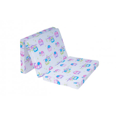 Materac dziecięcy 120/60/5 Wzór Sowy