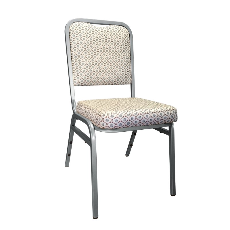 Krzesło Marco tkanina Berit bankietowe konferencyjne stelaż metalowy