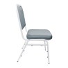 Krzesło Marco tkanina Welur bankietowe konferencyjne stelaż metalowy