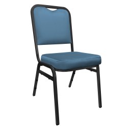 Krzesło Marco tkanina Welur bankietowe konferencyjne stelaż metalowy