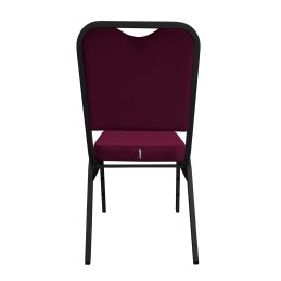Krzesło Marco tkanina Welur bankietowe konferencyjne stelaż metalowy