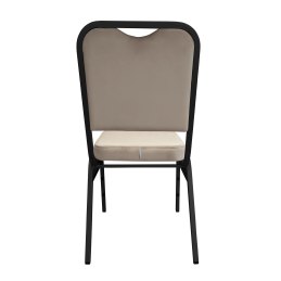 Krzesło Marco tkanina Welur bankietowe konferencyjne stelaż metalowy