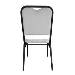 Krzesło Marco tkanina Welur bankietowe konferencyjne stelaż metalowy