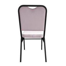 Krzesło Marco tkanina Welur bankietowe konferencyjne stelaż metalowy