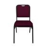 Krzesło Marco tkanina Welur bankietowe konferencyjne stelaż metalowy