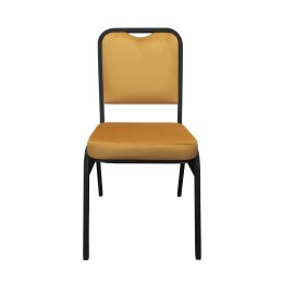 Krzesło Marco tkanina Welur bankietowe konferencyjne stelaż metalowy